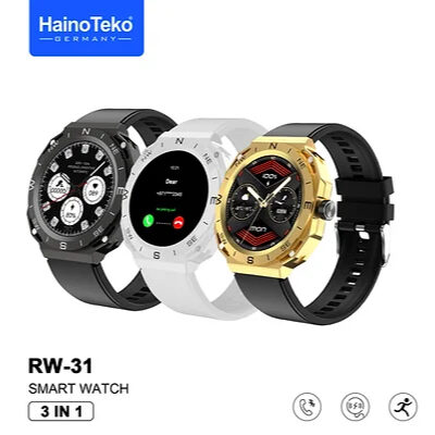 Haino Teko RW-31 Smart Watch 3 In 1