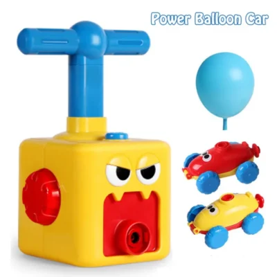 Air Balloon Car Toy for Kids, Balloon Powered Car Children’s Science Toy