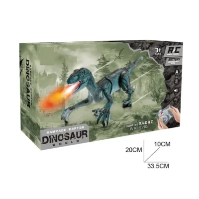 Remote Control Dinosaur Animal Toy 2.4GHZ Tail Shake Left And Right, Can Spray Remote Control Dinosaur