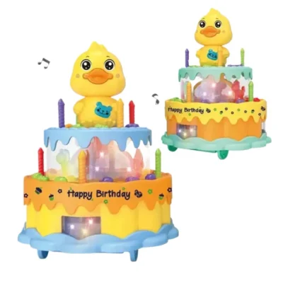 Duck Rotation Music Cake Toys For Boys And Girls