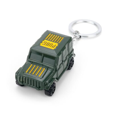 Pubg UAZ Army Car Metal Keychain – Green