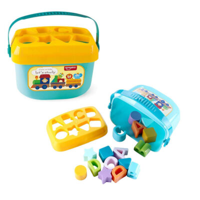 Huanger Baby First Blocks Bucket Set