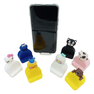 Silicone Cute Cartoon Mobile Phone Stand