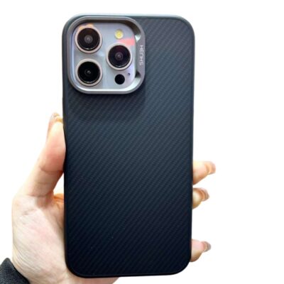 iPhone 15 Pro Max Henks Carbon Fiber Texture Case