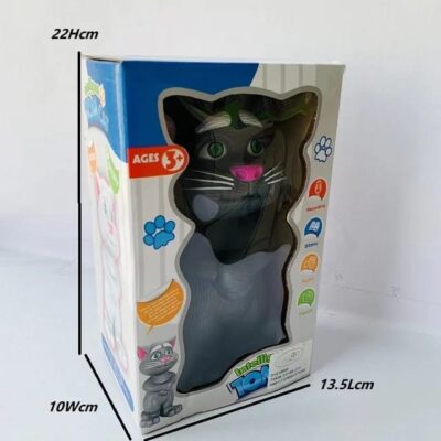 Battery Operated Talking Tom with Repeat and Touch Sounds Option