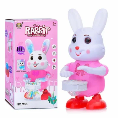 Battery Operated Dancing Rabbit with Light Sounds